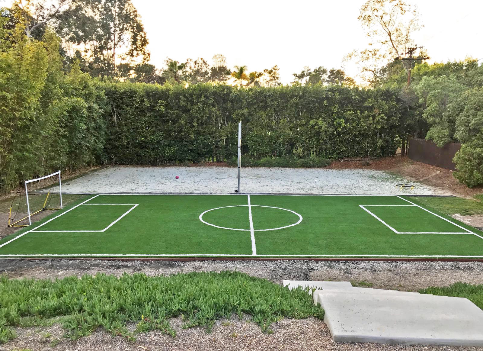 Home soccer field