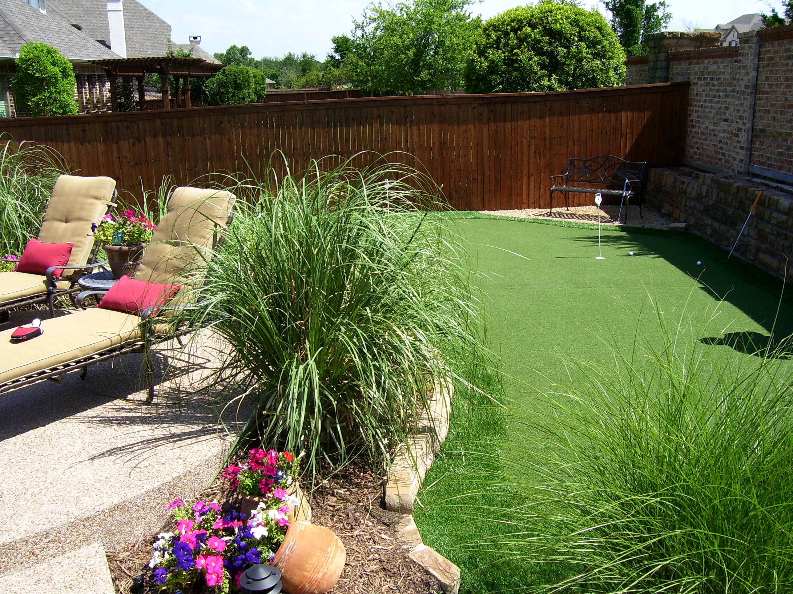 Artificial Grass, Backyard