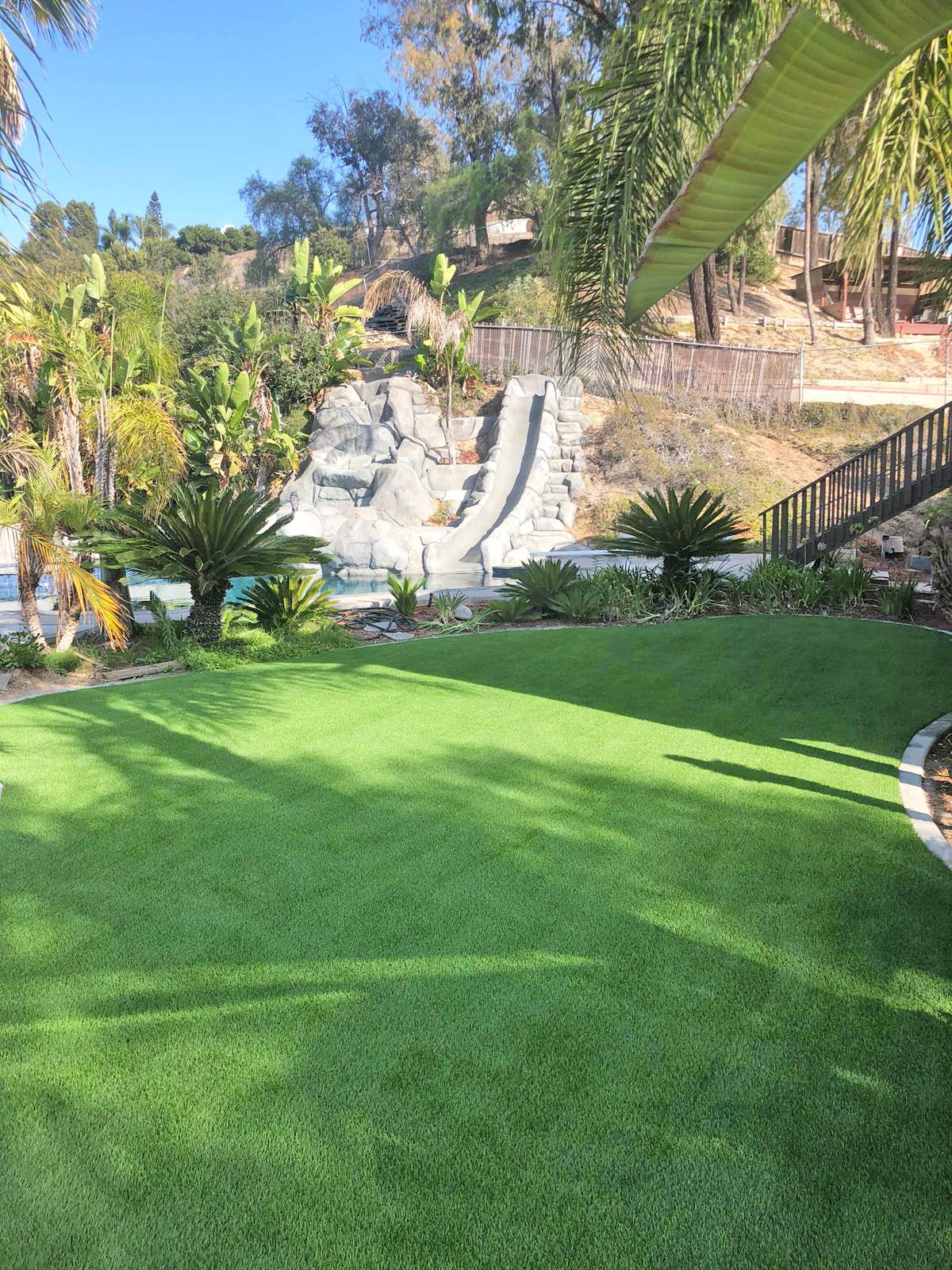 backyard transformation