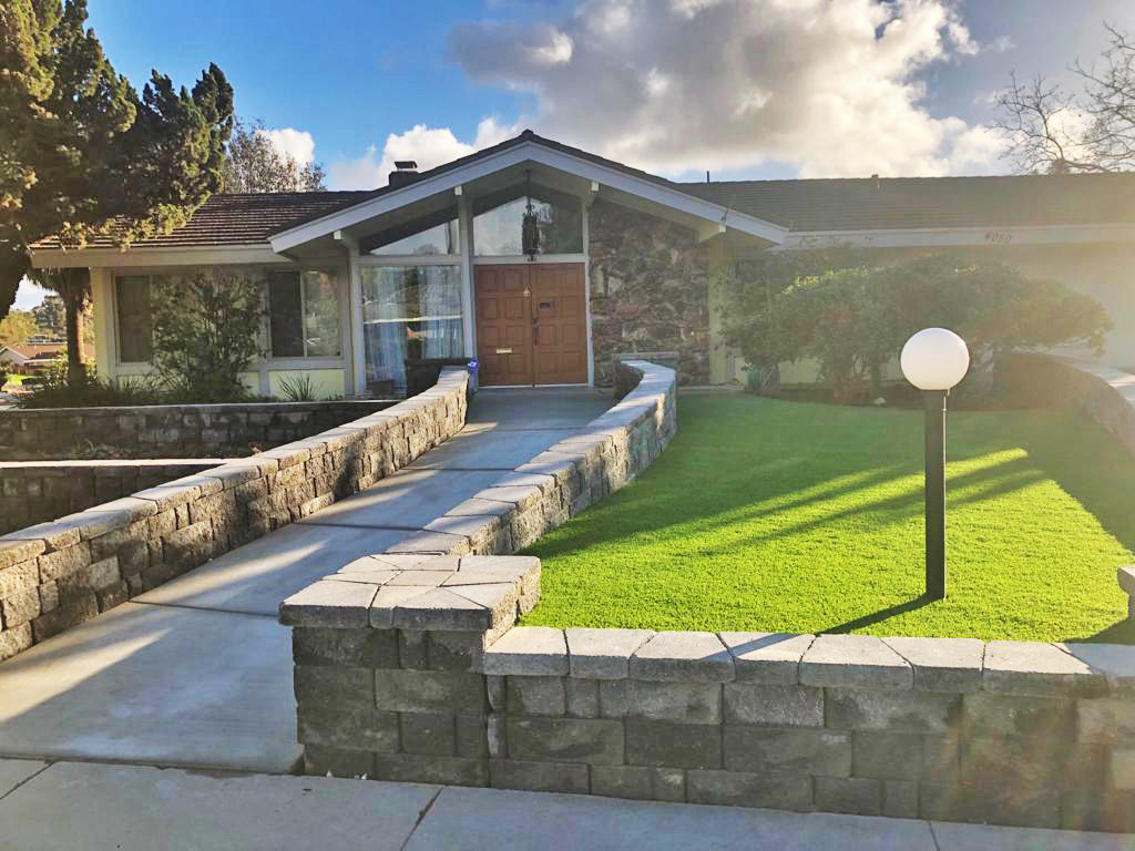 Hardscape installation