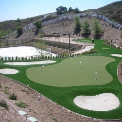 5 hole putting green