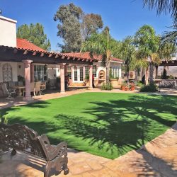 Frontyard artificial turf